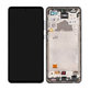 Samsung Galaxy A72 A725F, A726B - Ecran LCD + Sticlă tactilă + Ramă (Awesome Blue) - GH82-25460A, GH82-25463A, GH82-25624A, GH82-25849A Genuine Service Pack