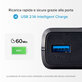SBS - PowerBank 20 000 mAh - 2x USB, Micro-USB, negru