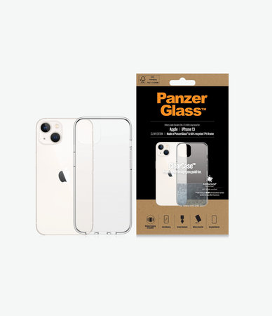 PanzerGlass - Caz ClearCase AB pentru iPhone 13, transparent