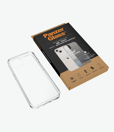 PanzerGlass - Caz ClearCase AB pentru iPhone 13, transparent