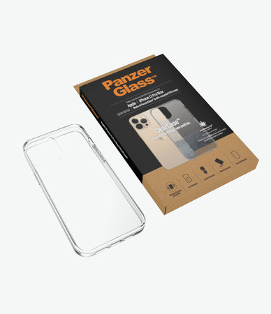 PanzerGlass - Caz ClearCase AB pentru iPhone 13 Pro Max, transparent