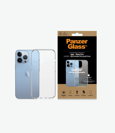 PanzerGlass - Caz ClearCase AB pentru iPhone 13 Pro, transparent