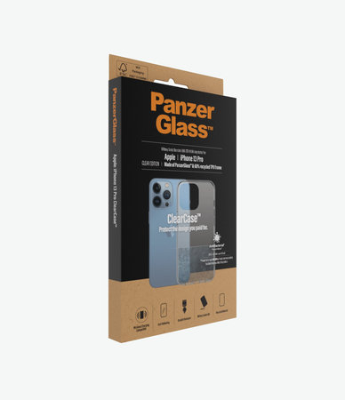 PanzerGlass - Caz ClearCase AB pentru iPhone 13 Pro, transparent