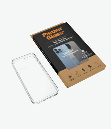 PanzerGlass - Caz ClearCase AB pentru iPhone 13 Pro, transparent