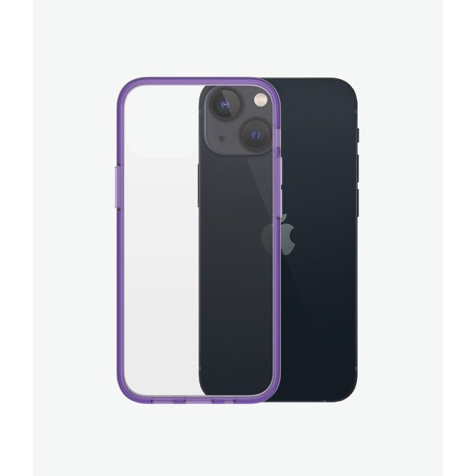 PanzerGlass - Caz ClearCaseColor AB pentru iPhone 13 mini, grape