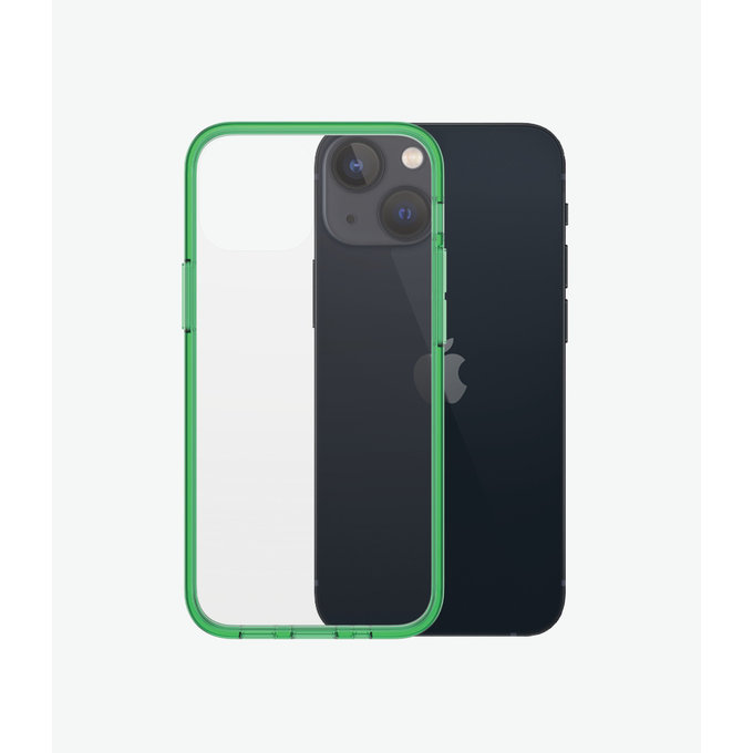 PanzerGlass - Caz ClearCaseColor AB pentru iPhone 13 mini, lime