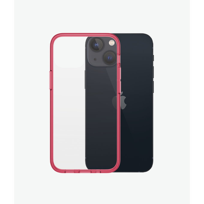 PanzerGlass - Caz ClearCaseColor AB pentru iPhone 13 mini, strawberry