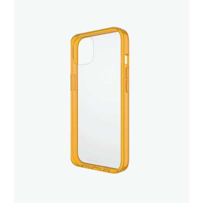 PanzerGlass - Caz ClearCaseColor AB pentru iPhone 13, tangerine