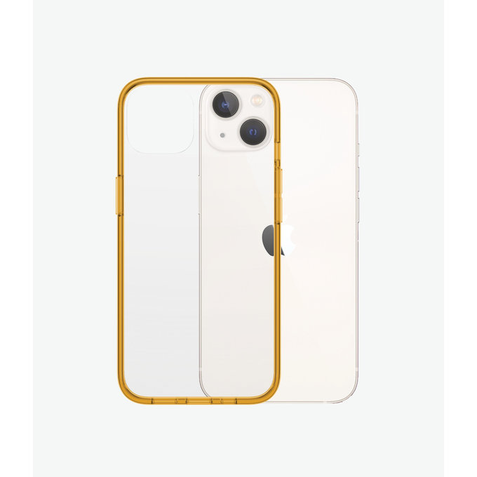 PanzerGlass - Caz ClearCaseColor AB pentru iPhone 13, tangerine