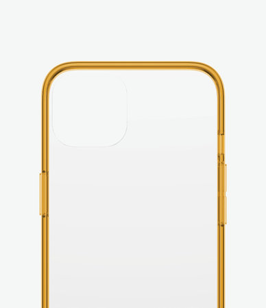 PanzerGlass - Caz ClearCaseColor AB pentru iPhone 13, tangerine