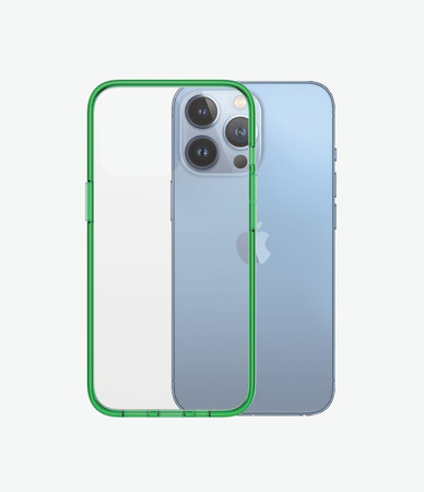 PanzerGlass - Caz ClearCaseColor AB pentru iPhone 13 Pro, lime