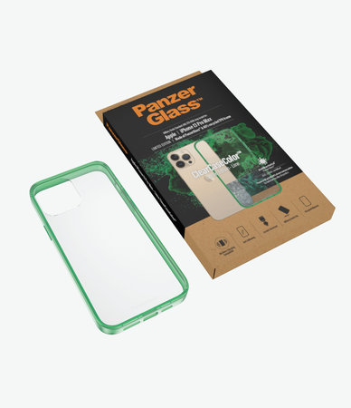 PanzerGlass - Caz ClearCaseColor AB pentru iPhone 13 Pro Max, lime