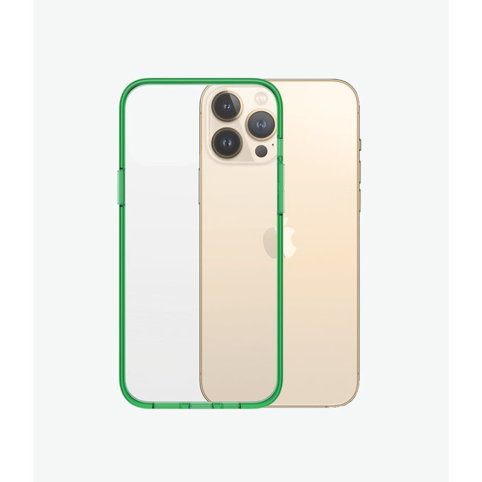 PanzerGlass - Caz ClearCaseColor AB pentru iPhone 13 Pro Max, lime