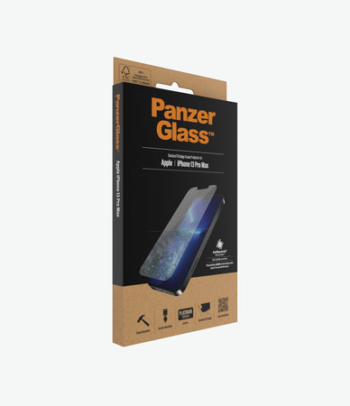 PanzerGlass - Geam Securizat Standard Fit AB pentru iPhone 13 Pro Max & 14 Plus, transparent