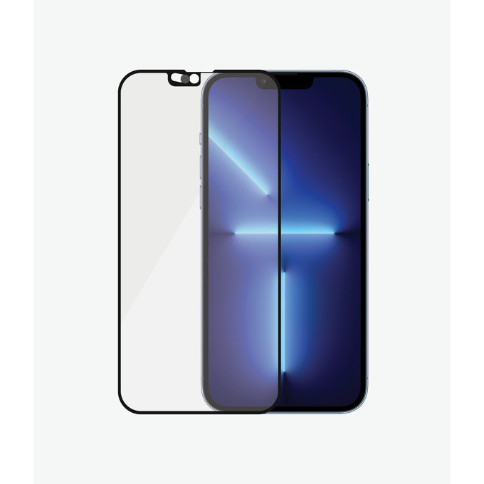 PanzerGlass - Geam Securizat Case Friendly CamSlider AB pentru iPhone 13 Pro Max & 14 Plus, negru