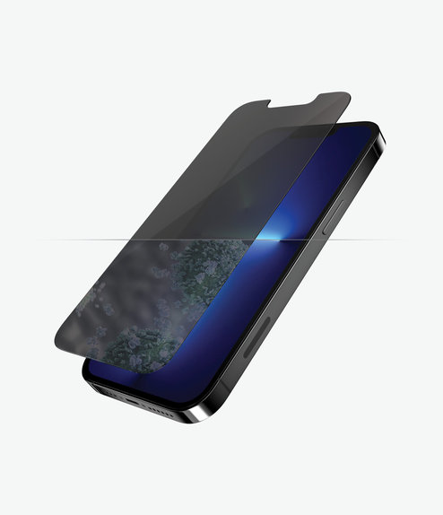 PanzerGlass - Geam Securizat Standard Fit Privacy AB pentru iPhone 13 Pro Max & 14 Plus, transparent