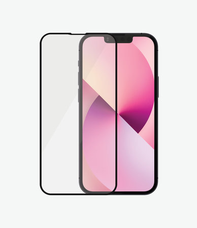 PanzerGlass - Geam Securizat Case Friendly AB pentru iPhone 13 mini, negru