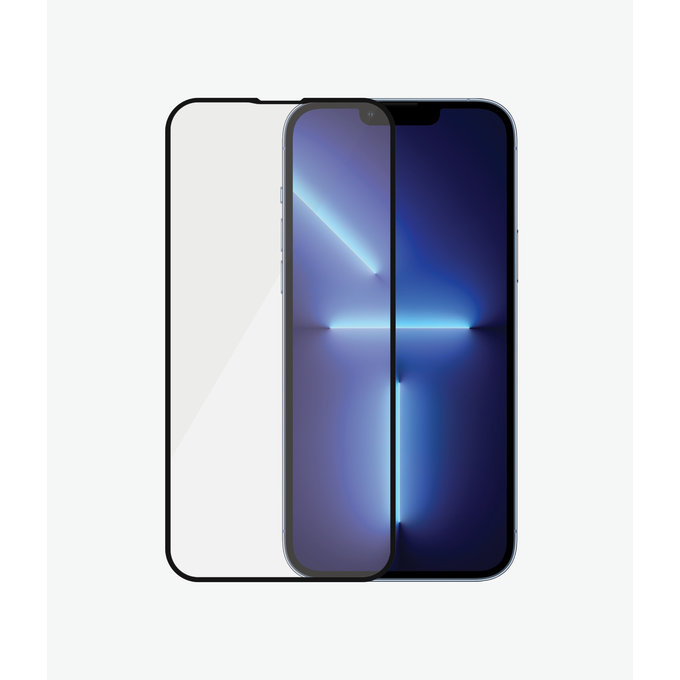 PanzerGlass - Geam Securizat Case Friendly AB pentru iPhone 13 Pro Max & 14 Plus, negru