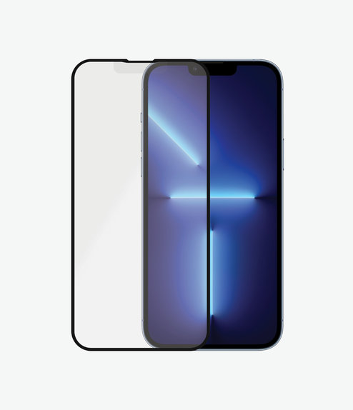 PanzerGlass - Geam Securizat Case Friendly Anti-Glare AB pentru iPhone 13 Pro Max & 14 Plus, negru