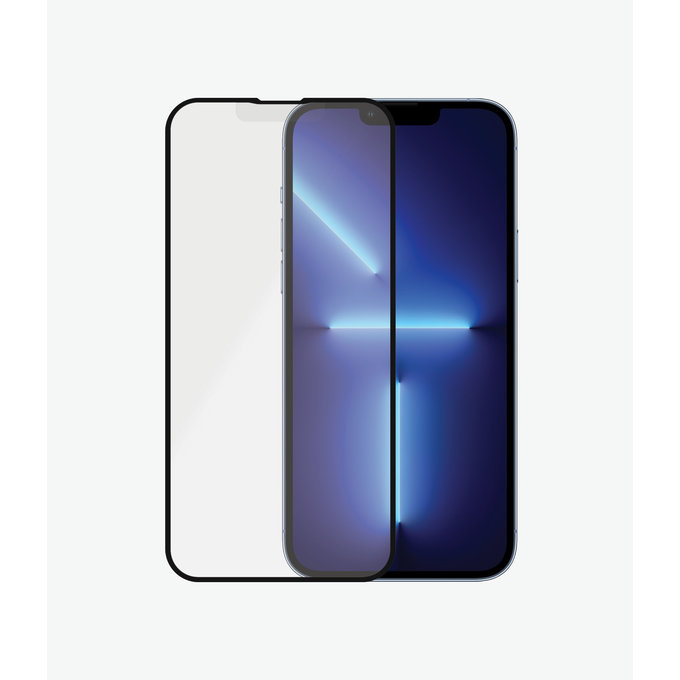 PanzerGlass - Geam Securizat Case Friendly Anti-Glare AB pentru iPhone 13 Pro Max & 14 Plus, negru