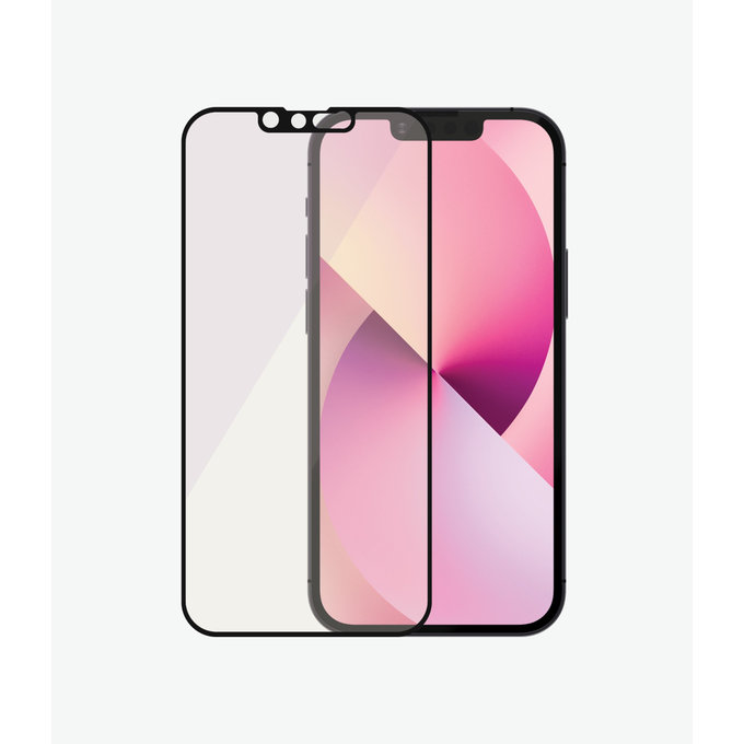 PanzerGlass - Geam Securizat Case Friendly Anti-Bluelight AB pentru iPhone 13 mini, negru