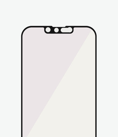 PanzerGlass - Geam Securizat Case Friendly Anti-Bluelight AB pentru iPhone 13 mini, negru