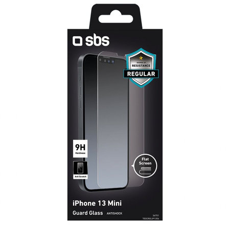 SBS - Geam Securizat pentru iPhone 13 mini, transparent
