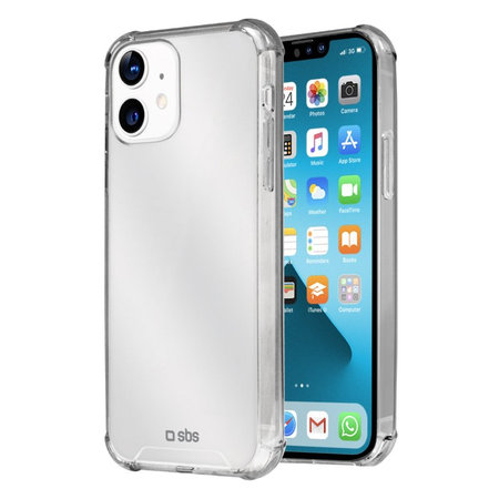 SBS - Caz Impact pentru iPhone 13 mini, transparent