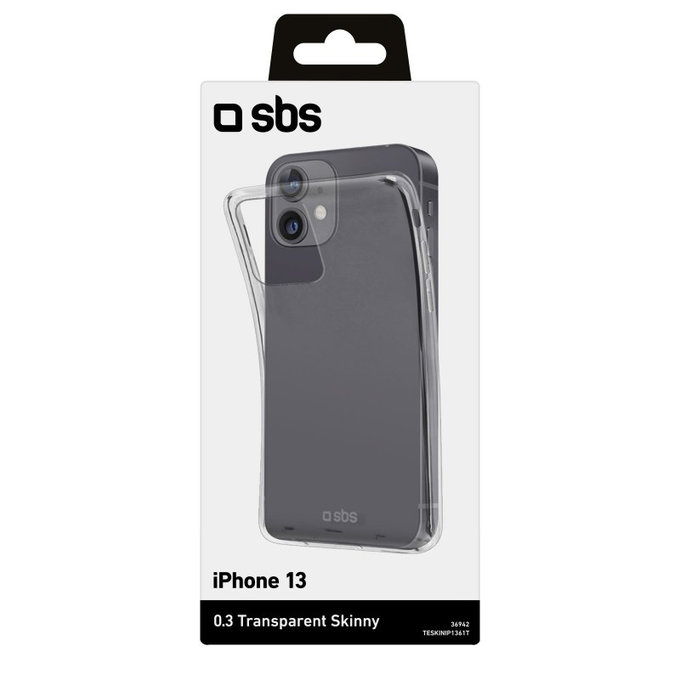 SBS - Caz Skinny pentru iPhone 13, transparent