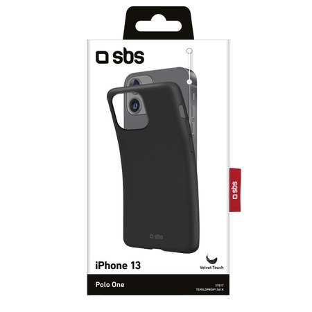 SBS - Caz Polo One pentru iPhone 13, negru