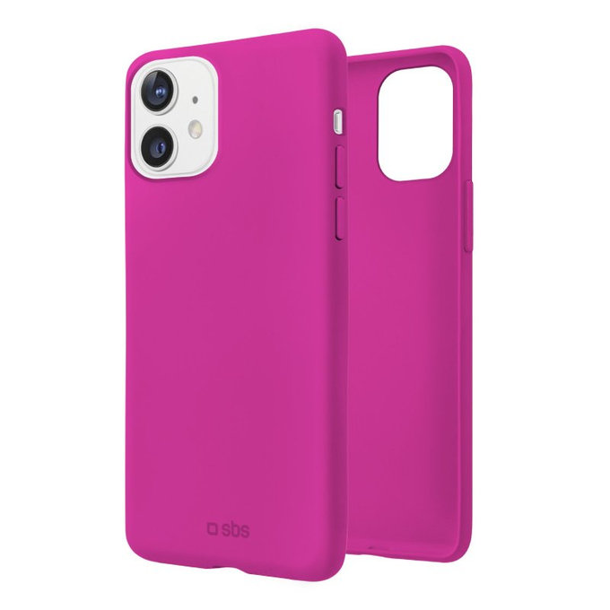 SBS - Caz Vanity pentru iPhone 13 mini, roz