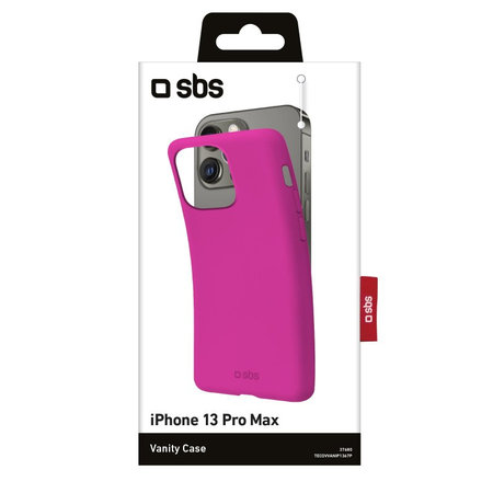 SBS - Caz Vanity pentru iPhone 13 Pro Max, roz