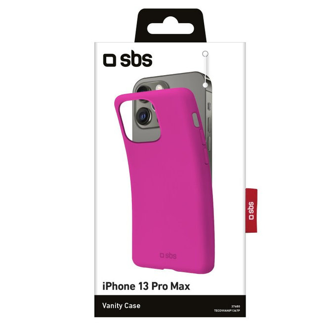 SBS - Caz Vanity pentru iPhone 13 Pro Max, roz