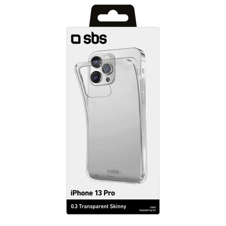 SBS - Caz Skinny pentru iPhone 13 Pro, transparent