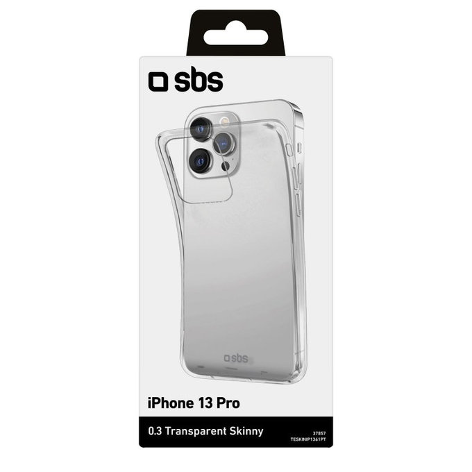 SBS - Caz Skinny pentru iPhone 13 Pro, transparent