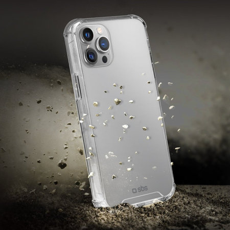 SBS - Caz Impact pentru iPhone 13 Pro, transparent