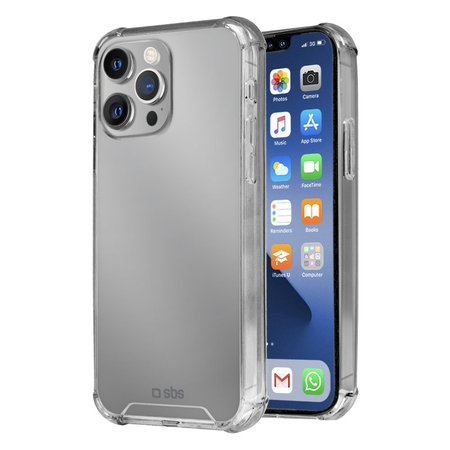 SBS - Caz Impact pentru iPhone 13 Pro, transparent