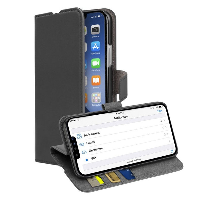 SBS - Caz Book Wallet pentru iPhone 13 Pro, negru