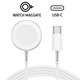 Încărcător magnetic rapid pe cablu USB-C pentru Apple Watc, 1 m, aluminium, bulk