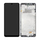 Samsung Galaxy M22 M225F - Ecran LCD + Sticlă Tactilă + Ramă (Black) - GH82-26153A, GH82-26866A Genuine Service Pack