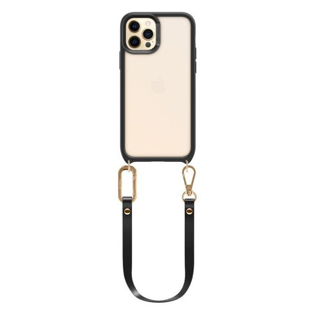 Spigen - Husă Cyrill Classic Charm pentru iPhone 12/12 Pro, negru