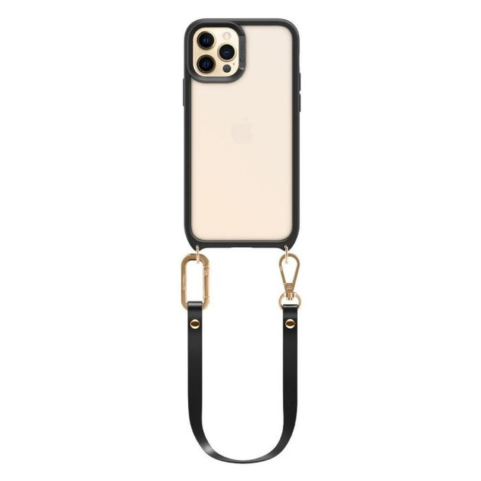 Spigen - Husă Cyrill Classic Charm pentru iPhone 12/12 Pro, negru