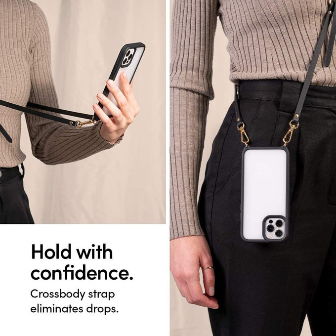 Spigen - Husă Cyrill Classic Charm pentru iPhone 12/12 Pro, negru