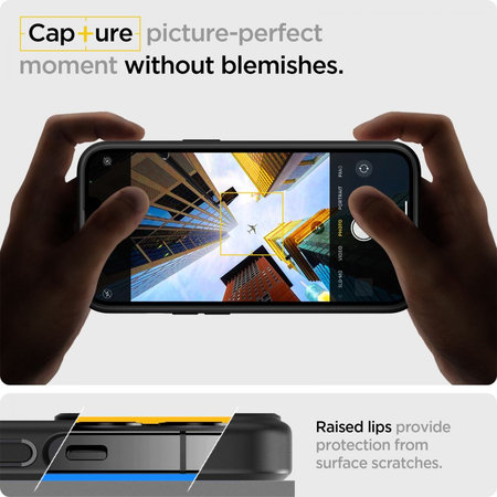 Spigen - Husă Ultra Hybrid pentru iPhone 13 mini, negru