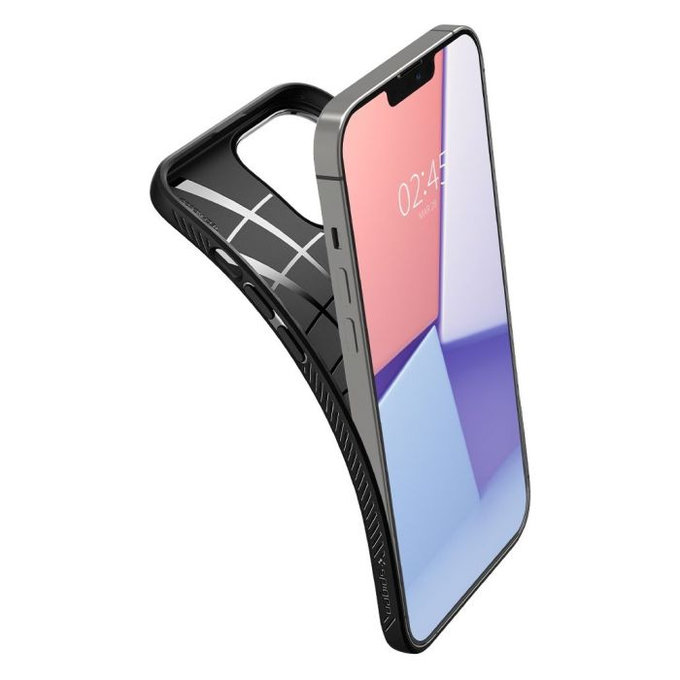 Spigen - Carcasă Liquid Air pentru iPhone 13 Pro Max, negru