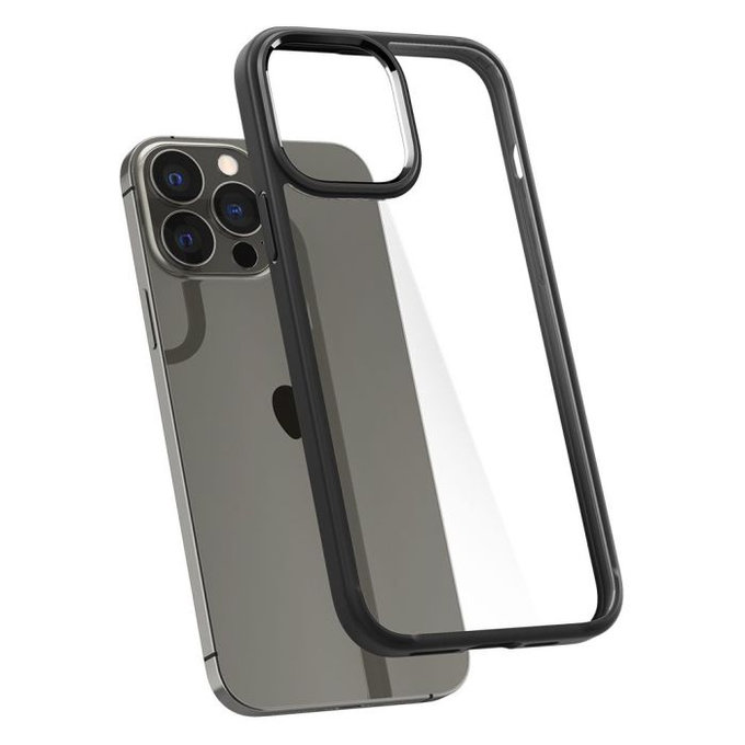 Spigen - Carcasă Ultra Hybrid pentru iPhone 13 Pro Max, negru