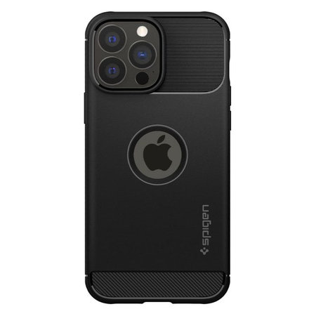 Spigen - Carcasă Rugged Armor pentru iPhone 13 Pro, negru