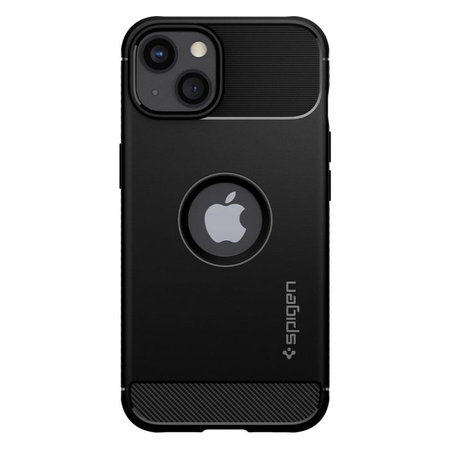Spigen - Carcasă Rugged Armor pentru iPhone 13 mini, negru