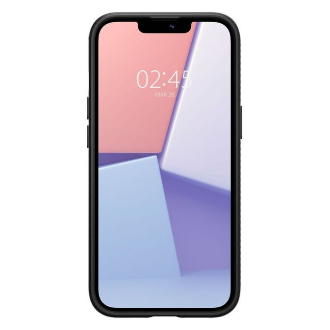 Spigen - Carcasă Liquid Air pentru iPhone 13 mini, negru
