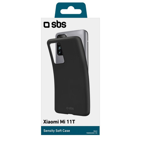 SBS - Caz Sensity pentru Xiaomi 11T, 11T Pro, negru